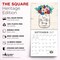 Hopper Studios; Love the Journey | 2027 12 x 24 Inch (Hanging) Monthly Square Wall Calendar | Featuring the Artwork of Jo Moulton | Plastic-Free; Category:Wall Calendars; Image:6
